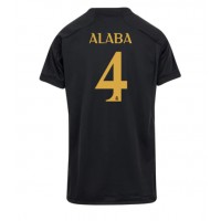 Camiseta Real Madrid David Alaba #4 Tercera Equipación para mujer 2023-24 manga corta